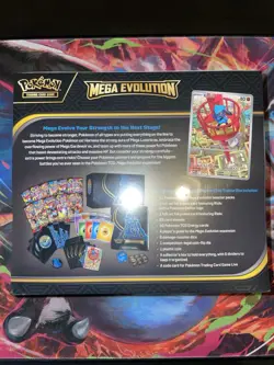 Pokemon TCG Mega Evolutions Lucario Pokemon Centre Elite Trainer Box Sealed - Image 2