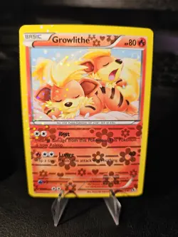 Growlithe RC4/RC25 Legendary Treasures Radiant Collection Holo MP Pokemon TCG - Image 2