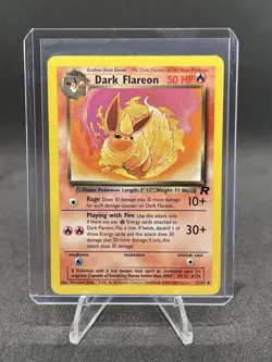 Dark Flareon - 35/82 - Pokemon - Team Rocket - Vintage - WOTC - 2000 - Non-holo - Image 1