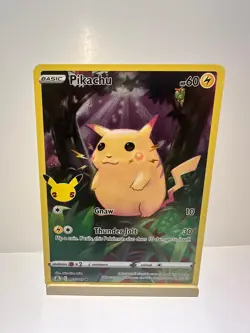 Pikachu 005/025 Holo Rare Celebrations Pokemon Near Mint - Image 1