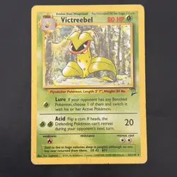 Pokemon TCG Victreebel 32/130 non-Holo Rare Jungle Base Set 2 Vintage WotC - Image 1