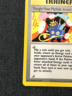 Pokemon TCG Thought Wave Machine (Rocket's Secret Machine) 96/105 Neo Destiny - Image 2