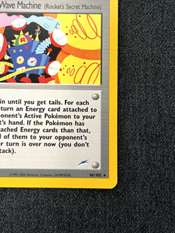 Pokemon TCG Thought Wave Machine (Rocket's Secret Machine) 96/105 Neo Destiny - Image 5