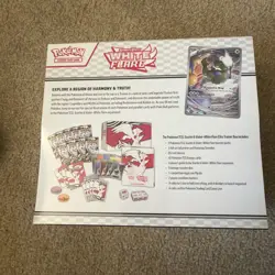 Pokemon White Flare ETB Elite Trainer Box - Image 2