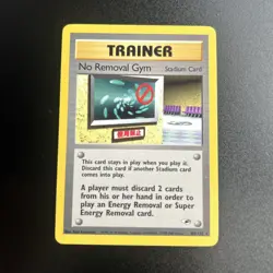 Pokemon No Removal Gym 103/132 Gym Heroes Rare Trainer Collection Variant - Image 1