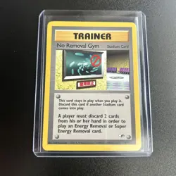Pokemon No Removal Gym 103/132 Gym Heroes Rare Trainer Collection Variant - Image 3