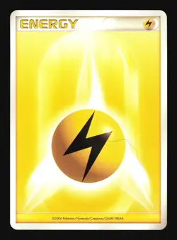 Pokemon Japanese Lightning Energy 2006 Moderately Played - Image 1