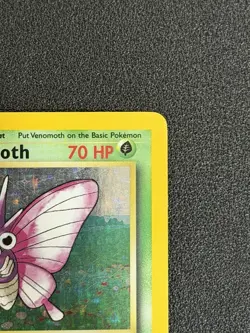 Pokemon TCG Venomoth 13/64 Jungle 1st Edition Holo Rare - MP - Image 3
