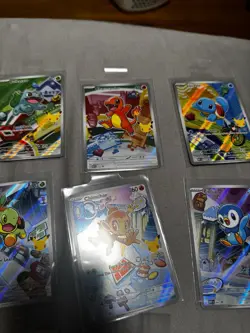 Pokemon First Partner Illustration Collection Promos FULL SET of 9 - Image 3