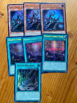 Yu-Gi-Oh! Primite Deck Core Drillbeam Dragon Ether Beryl Lordly Lode - Image 1