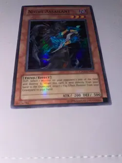 Night Assailant - CP01-EN005 - Super Rare - Unlimited. - VLP - Image 3