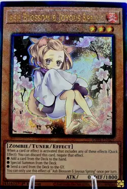 Ash Blossom & Joyous Spring - RA04-EN025 Prismatic Ultimate Rare - NM - Yu-Gi-Oh - Image 3