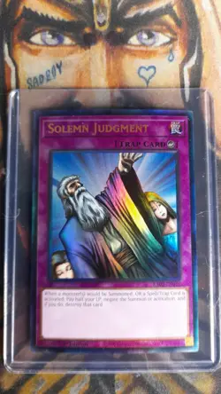 Solemn Judgment - 1st Ed - PUR - RA02 EN075 - YuGiOh - Image 1