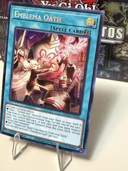 Emblema Oath MP24-EN146 Prismatic Secret Rare 1st Edition Near Mint Yu-Gi-Oh! - Image 3