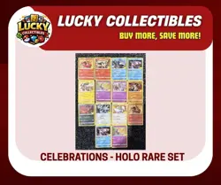 Pokemon TCG Celebrations - Holo Rare Set - 14 Cards ✅ - Image 1
