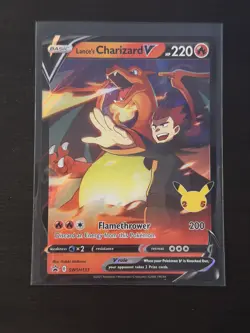Pokemon TCG Lance's Charizard v SWSH133 Promo Card - Image 1