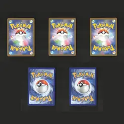 Pokemon Charizard ex Pikachu V Holo ULTRA RARE Collection Bundle Set 5 Cards Lot - Image 2