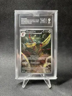 Kingambit 130 Sv: Scarlet & Violet Promo Holo TAG Graded 9 2024 Pokemon Card - Image 1