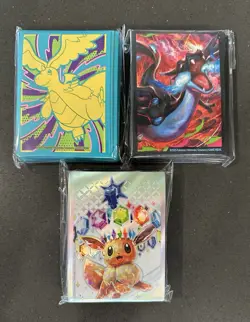 Pokemon TCG Sealed Card Sleeves - Lot Of 3 - Image 1