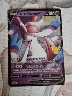 SWSH: Sword & Shield Promo Cards #SWSH134 Dark Sylveon V - Image 1