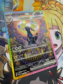 Pokemon TCG Umbreon EX Prismatic Evolutions Card 161/131 Sir - Image 2