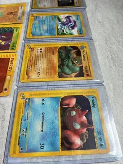 Pokemon TCG 2002 Nintendo E-Reader Card Lot Doduo Ekans Krabby Machamp Suicine - Image 2
