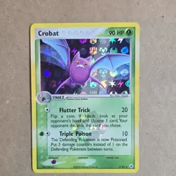 Pokemon Crobat 3/101 Holo Rare EX Hidden Legends 2004 Card - Image 1