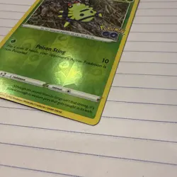 Spinarak Reverse Holo Ditto 006/078 Pokemon GO Rip Card TCG Mint - Image 2