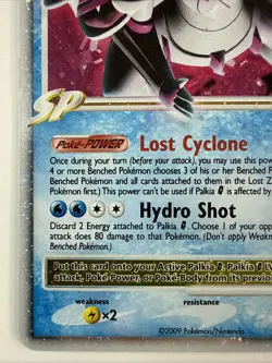 Pokemon Palkia G LV.X Ultra Rare TCG Card #125/127 HP120 2009 - Image 4