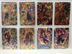 Super Dragon Ball Heroes SSJ4 Goku Xeno Vegeta Xeno UR 8 Card Lot BM6 BM11 UM8 - Image 1