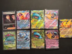 Lot of 9 Pokemon 151 Cards EX - Image 1
