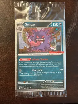 Pokemon TCG Gengar 050/088 Promo Sealed Stamped Gamestop Promo Card - Image 2
