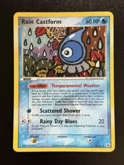 RAIN CASTFORM 23/101 Hidden Legends Reverse Holo Rare Pokemon Card NM (A) - Image 1