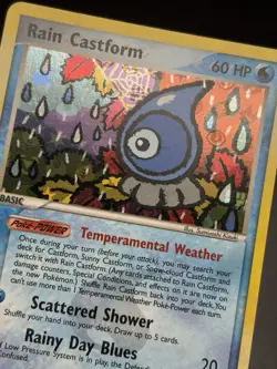 RAIN CASTFORM 23/101 Hidden Legends Reverse Holo Rare Pokemon Card NM (A) - Image 3