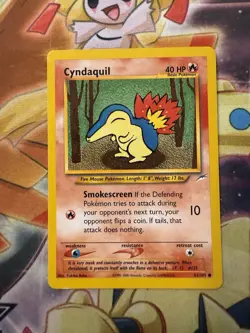 Pokemon Card - Neo Destiny 61/105 - CYNDAQUIL (common) - NM - Image 1