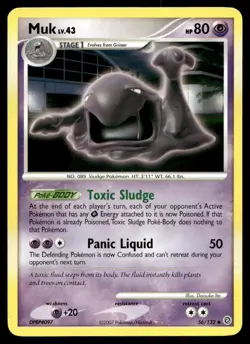 Muk 56/132 Pokemon Card Secret Wonders Uncommon 80 HP Lightly Played NG - Image 1