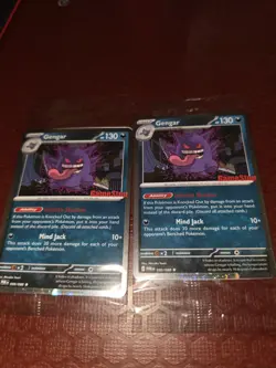 Pokemon Gengar GameStop Promo Stamped Card English SEALED X2 - Image 1