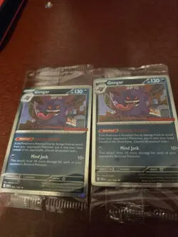 Pokemon Gengar GameStop Promo Stamped Card English SEALED X2 - Image 2