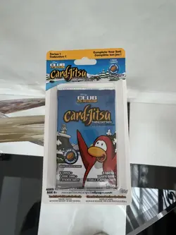 Sealed Topps Disney Club Penguin Card Jitsu Series 1 Booster Blister Pack - Image 1