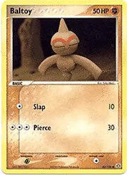 Pokemon EX Emerald 43/106 Card - Baltoy - Image 1