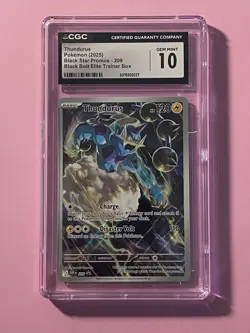 CGC 10 Thundurus 209 Sv: Scarlet & Violet Promo Cards Holo - Image 1