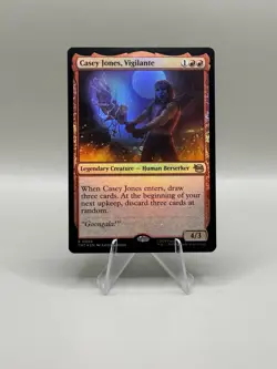 Casey Jones, Vigilante - 88 - MTG: Teenage Mutant Ninja Turtles - Rare - Foil - Image 1