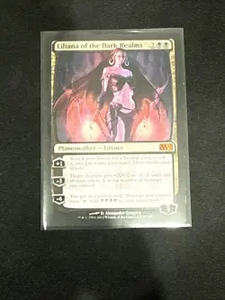 MTG Liliana of the Dark Realms Magic 2013 (M13) Regular Mythic NM - Image 1