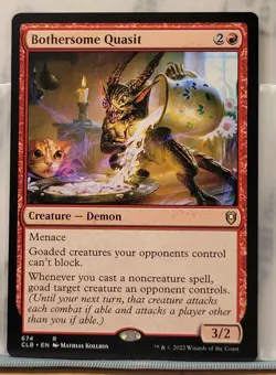 Mtg BOTHERSOME QUASIT NM CLB 674 -Argo- - Image 1