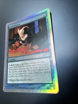 MtG Gifts Given Special Occasion 2007 Happy Holidays Foil - Image 4
