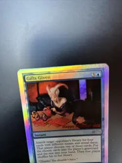 MtG Gifts Given Special Occasion 2007 Happy Holidays Foil - Image 5
