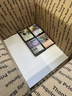 🧙17lbs+ 4200+ UNSEARCHED Magic The Gathering Bulk Lot LP/NM w/ Rares & Foils‼ - Image 2