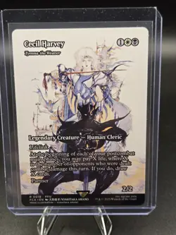 Mtg Final Fantasy Cecil Harvey Borderless 18 FFIV - Image 1