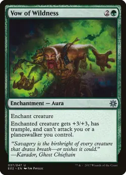 MTG Vow of Wildness ** Explorers of Ixalan ** English (NM) - Image 1