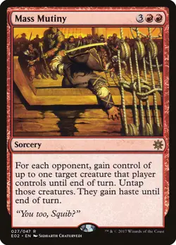 MTG Mass Mutiny ** Explorers of Ixalan ** English (NM) - Image 1